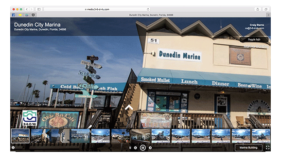 Dunedin Marina virtual tour